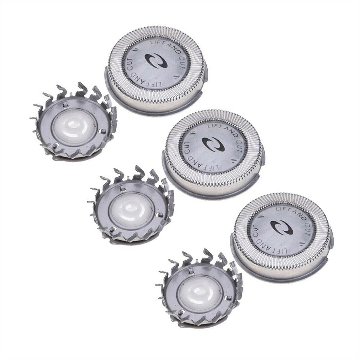 Electric Razor Replacement Shaver Heads For Philips Hq55 Hq3 Hq4+ Hq56 Hq6906 Hq6900 Hq6940 Hq6970 Hq6904 Reflex Plus And Electr